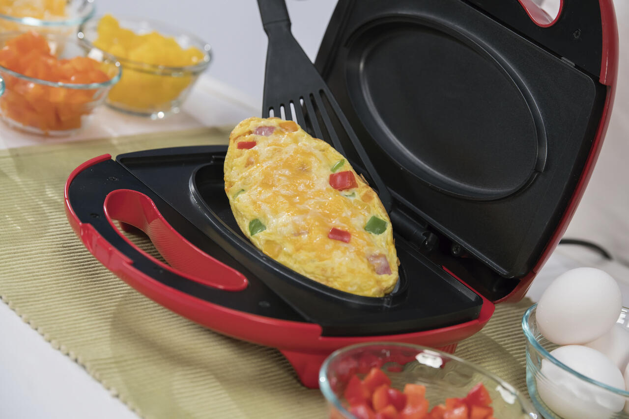 Sandwichera antiadherente de doble cocción para crear recetas rápidas y saludables