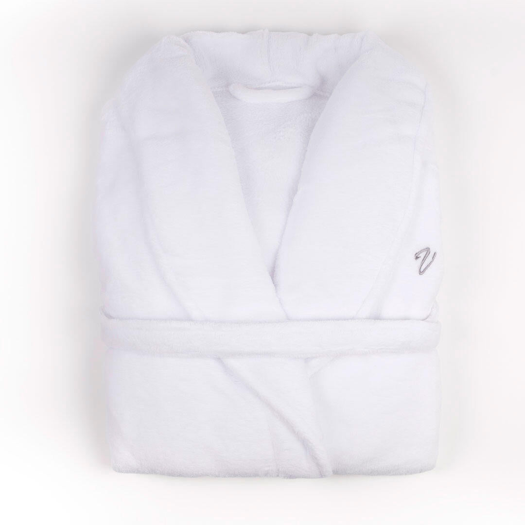 Albornoz femenino extra suave y de alta absorción